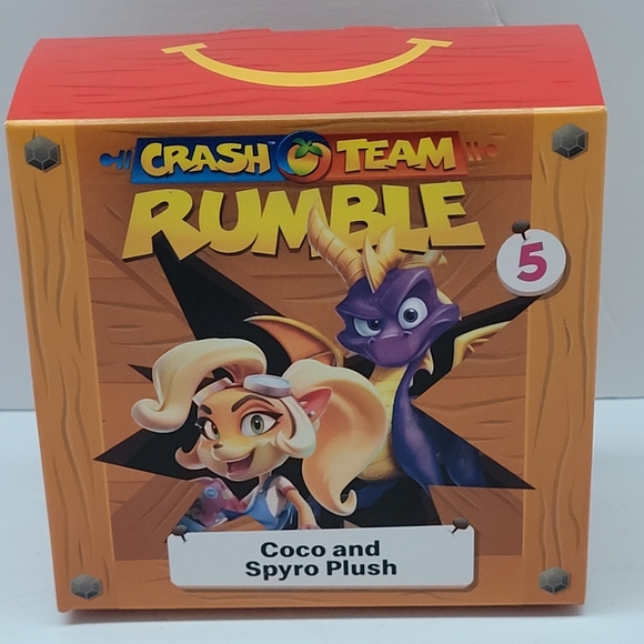 McDonald's | Toys | Rare 5 New 223 Mcdonalds Crash Team Rumble Coco ...